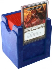 7. Gamegenic: Squire PLUS 100+ XL - Pudełko na Karty - Blue